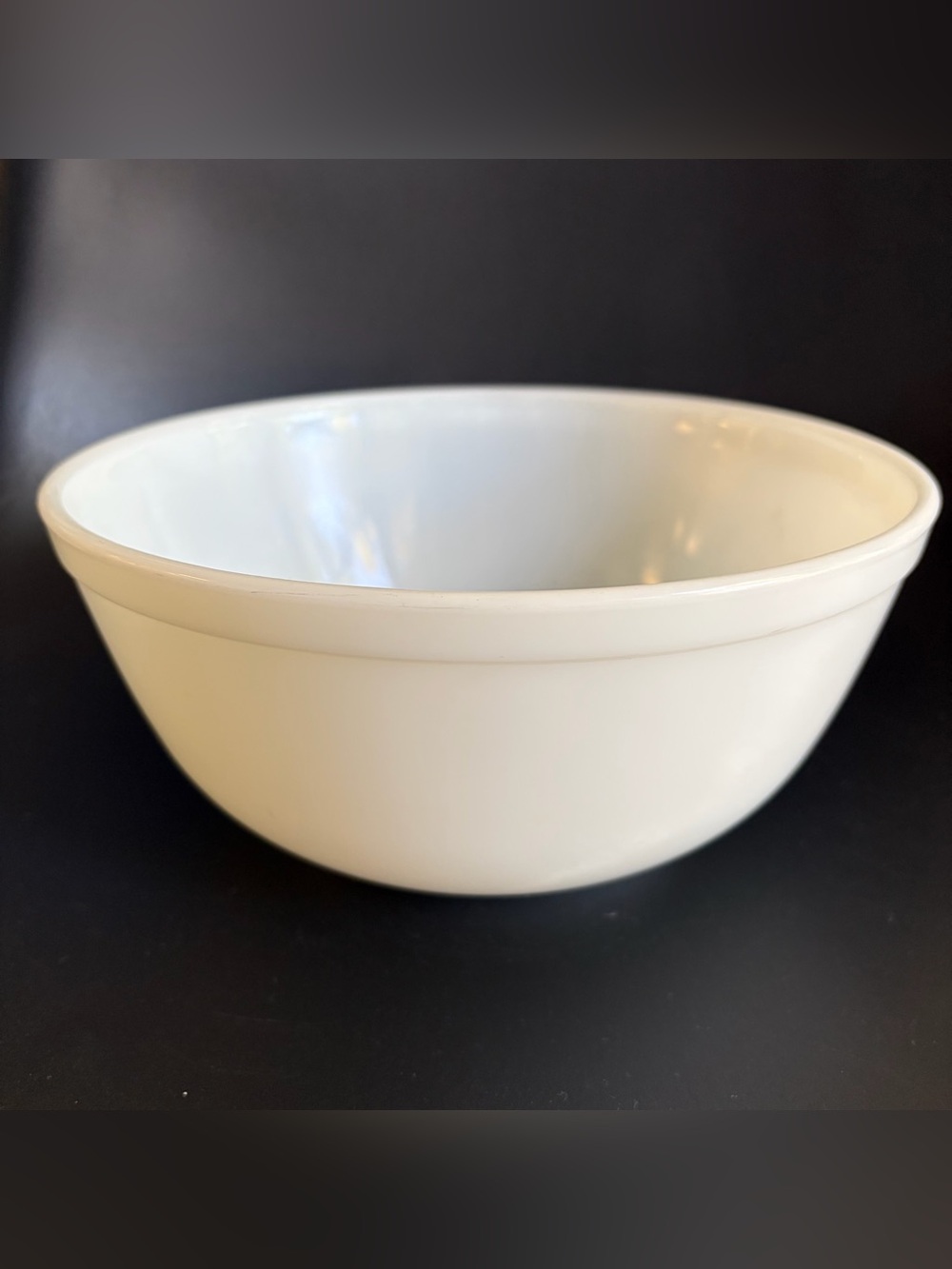 Vintage Pyrex Opal White Nesting Mixing Bowl #403